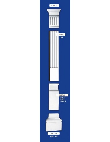 GRUNDLAGE FÜR LESENA IN GIPS LACKIERBAR BS840