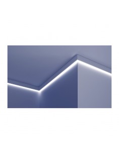 Cornice per Strip Led in poliuretano rivestito Asta mt.2 KF501 2