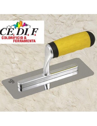 Stainless Steel Trowel Polished Trapezoidal, Rounded 