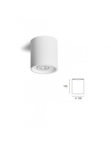 DOWNLIGHT DE ESTUCO DE LA PLAZA BAJA.1 MIS. cm.12X12x2.5 DOWNLIGHT DE ESTUCO DE LA PLAZA BAJA.1 MIS. cm.12X12x2.5