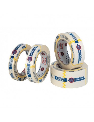 Tape Masking paper suitable for masking all types of surfaces subject to coating.