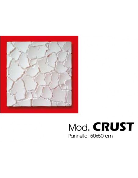 PANNELLO IN GESSO PER RIVESTIMENTO PARETI VERNICIABILE CRUST vendita al mq