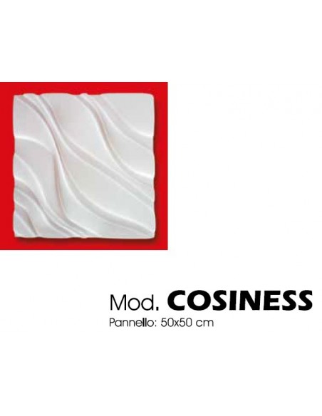 PANNELLO IN GESSO PER RIVESTIMENTO PARETI VERNICIABILE COSINESS vendita al mq