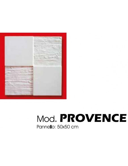 PANNELLO IN GESSO PER RIVESTIMENTO PARETI VERNICIABILE PROVENCE vendita al mq