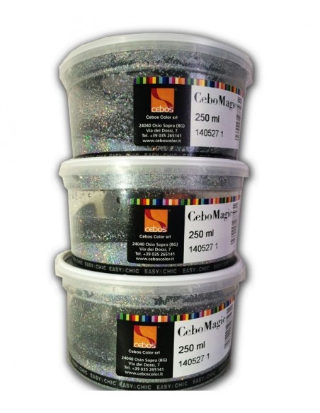 GLITTER ADDITIVO FOTOLUMINESCENTI PER REALIZZARE EFFETTI STELLATI E SCINTILLANTI