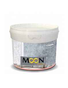 MOON Tamponato decorativo per interni Lucido ad effetto Tamponato, Spugnato, Rullato o Spatolato.