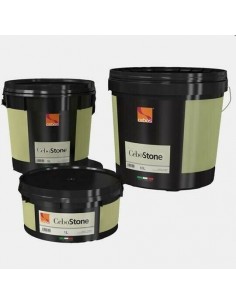 CEBOSTONE Finitura acrilica, per esterni- interni che consente di ottenere grade
