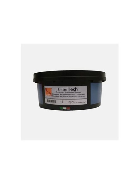 CEBOTECH, protective coating, acrylic water: transparent or colorable with CeboKit. 