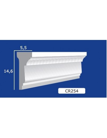 BILDERRAHMEN VON DER WAND FÜR INNEN GIPS-KERAMIK LACKIERBAR ART. 254
