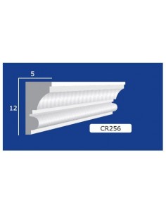 BILDERRAHMEN VON DER WAND FÜR INNEN GIPS-KERAMIK LACKIERBAR ART. 256