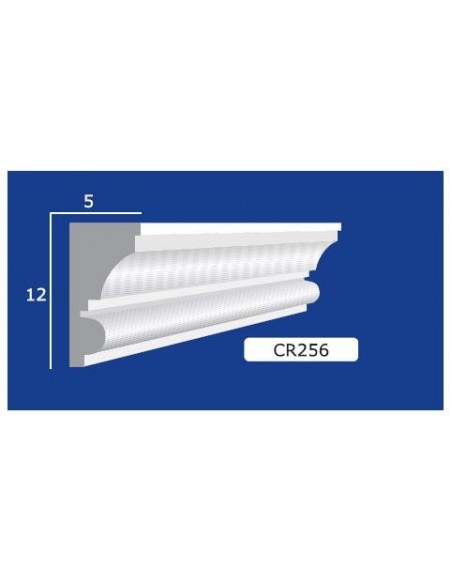 CORNICE DA PARETE PER INTERNI  IN GESSO CERAMICO VERNICIABILE  ART. 256 CORNICE DA PARETE PER INTERNI  IN GESSO CERAMICO VERNICIABILE  ART. 256