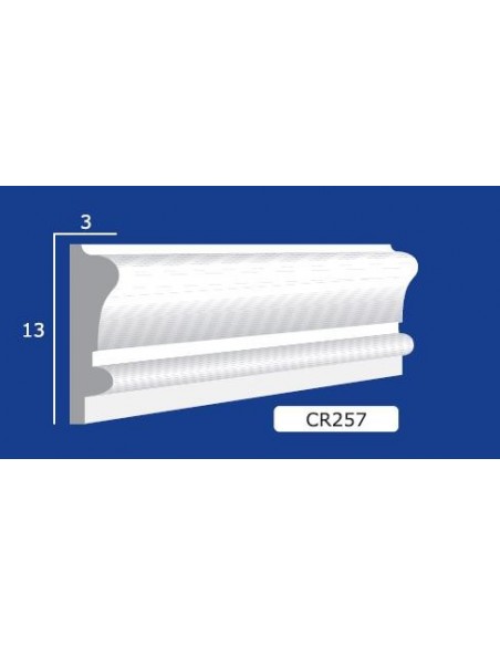 FRAME WALL FOR INTERIOR PLASTER CERAMIC PAINTABLE ART. 257 