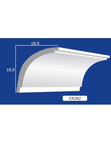 FRAME PLASTER CERAMIC WALL INTERIOR PAINTABLE 282 Rod from mt.1,5 