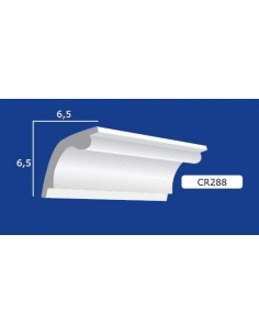 FRAME WALL FOR INTERIOR PLASTER CERAMIC PAINTABLE ART. 288 ROD 1.5 MT