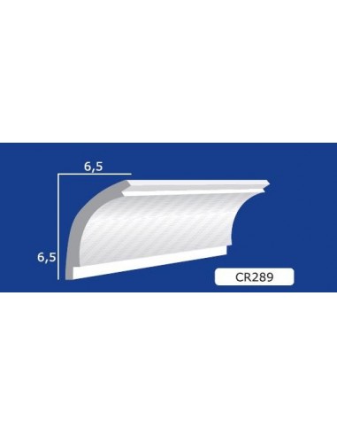 FRAME PLASTER CERAMIC WALL INTERIOR PAINTABLE 289 Rod from mt.1,5 
