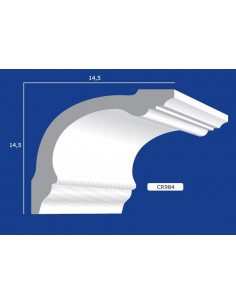 FRAME WALL FOR INTERIOR PLASTER CERAMIC PAINTABLE ART. 984 ROD 1.5 MT