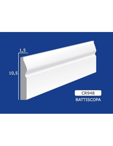MARCO DE LA PARED DE YESO INTERIORES DE CERÁMICA PARA PINTAR 948 VARILLA DE 1,5 MT
