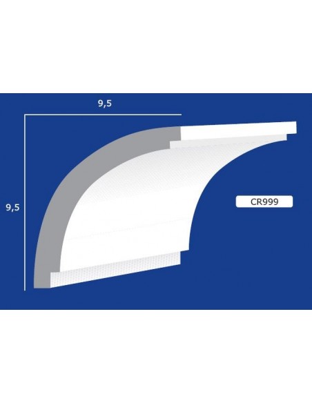 FRAME WALL FOR INTERIOR PLASTER CERAMIC PAINTABLE 999 ROD 1.5 MT