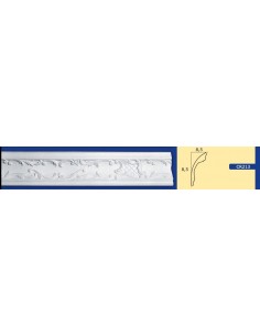MARCO DE LA PARED DE YESO INTERIORES DE CERÁMICA PARA PINTAR 213 DE LA VARILLA DE 1,5 MT 2
