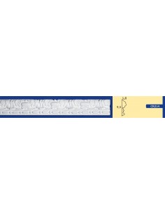 BILDERRAHMEN VON DER WAND FÜR INNEN GIPS-KERAMIK LACKIERBAR 214 STANGE VON 1,5 M 2