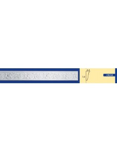 BILDERRAHMEN VON DER WAND FÜR INNEN GIPS-KERAMIK LACKIERBAR ART. 218 STANGE VON 1,5 M 2