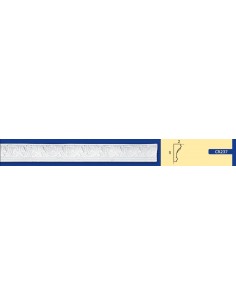 BILDERRAHMEN VON DER WAND FÜR INNEN GIPS-KERAMIK LACKIERBAR ART. 237 AUKTION VON 1,5 MT 2