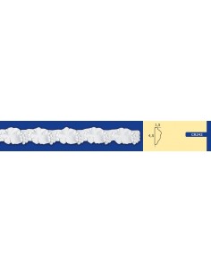 BILDERRAHMEN VON DER WAND FÜR INNEN GIPS-KERAMIK LACKIERBAR ART. 242 STANGE VON 1,5 M 2