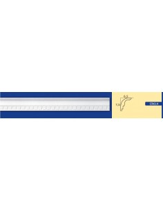 BILDERRAHMEN VON DER WAND FÜR INNEN GIPS-KERAMIK LACKIERBAR ART.614 STANGE, 1,5 M 2