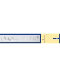 BILDERRAHMEN VON DER WAND FÜR INNEN GIPS-KERAMIK LACKIERBAR ART. 604 STANGE VON 1,5 M