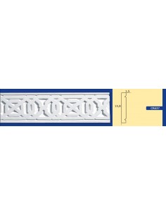 MARCO DE LA PARED DE YESO INTERIORES DE CERÁMICA PARA PINTAR EL ART. 637 AUGE POR 1.5 M