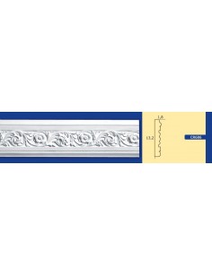 BILDERRAHMEN VON DER WAND FÜR INNEN GIPS-KERAMIK LACKIERBAR ART. 686 STANGE VON 1,5 M