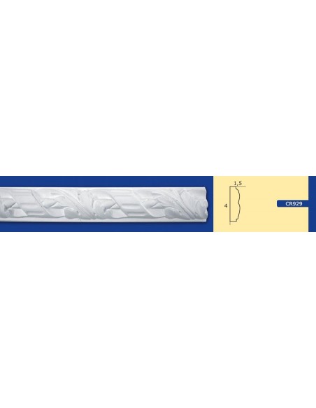 FRAME WALL FOR INTERIOR PLASTER CERAMIC PAINTABLE ART. 929 ROD 1.5 MT FRAME WALL FOR INTERIOR PLASTER CERAMIC PAINTABLE ART. 929 ROD 1.5 MT