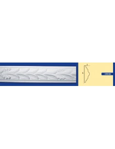 BILDERRAHMEN VON DER WAND FÜR INNEN GIPS-KERAMIK LACKIERBAR ART. 930 STANGE VON 1,5 M