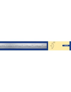 BILDERRAHMEN VON DER WAND FÜR INNEN GIPS-KERAMIK LACKIERBAR ART. 959 STANGE VON 1,5 M 2