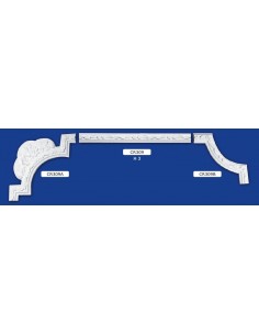ECKE GIPS-KERAMIK LACKIERBAR ART. 309A