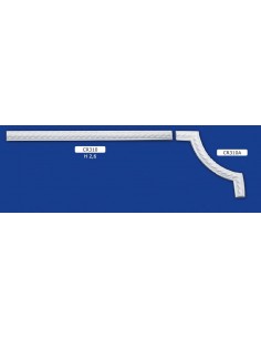 BILDERRAHMEN VON DER WAND FÜR INNEN GIPS-KERAMIK LACKIERBAR ART. 310