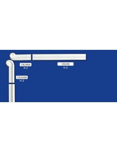 CORNICE DA PARETE PER INTERNI  IN GESSO CERAMICO VERNICIABILE ART. 240