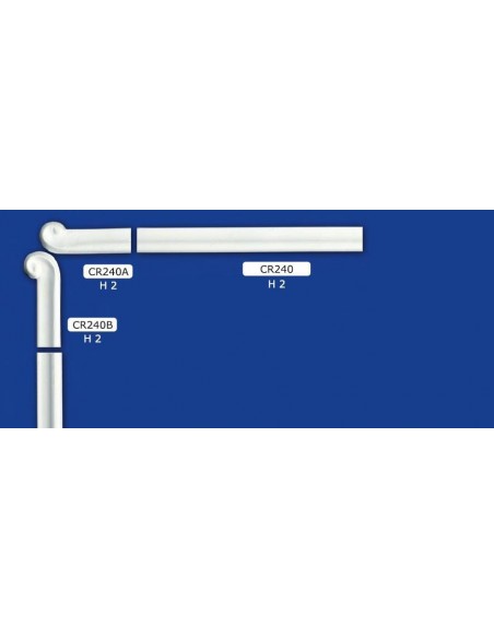 CORNER PLASTER CERAMIC PAINTABLE ART. 240/A-B CORNER PLASTER CERAMIC PAINTABLE ART. 240/A-B