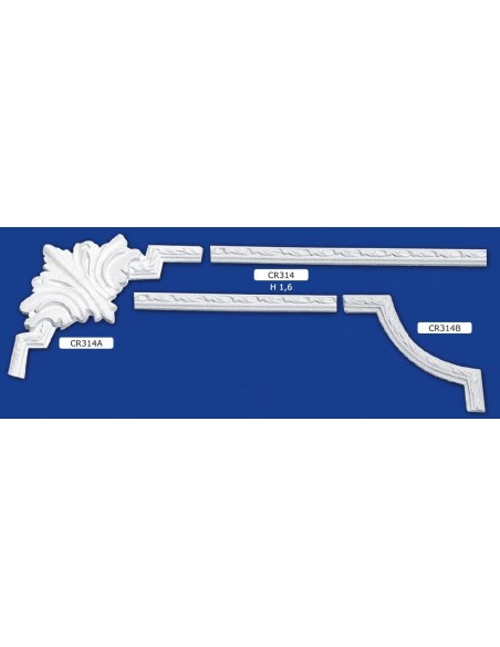 FRAME WALL FOR INTERIOR PLASTER CERAMIC PAINTABLE ART. 314