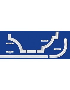 BILDERRAHMEN VON DER WAND FÜR INNEN GIPS-KERAMIK LACKIERBAR ART. 316