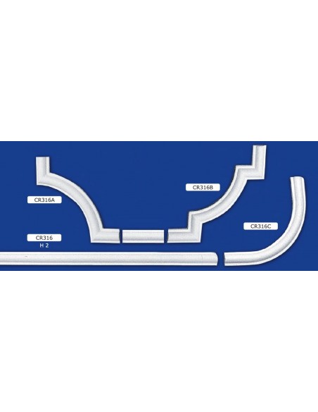 MARCO DE LA PARED DE YESO INTERIORES DE CERÁMICA PARA PINTAR EL ART. 316