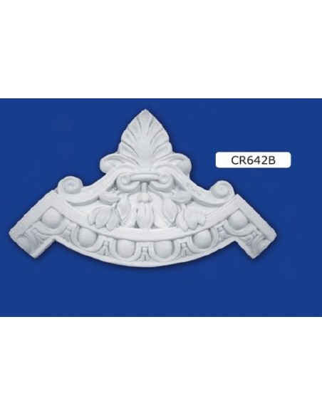 ECKEN IN GIPS KERAMIK LACKIERBAR ART. 642/A-B