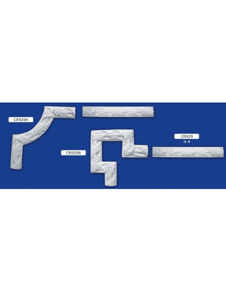 FRAME WALL FOR INTERIOR PLASTER CERAMIC PAINTABLE ART. 929