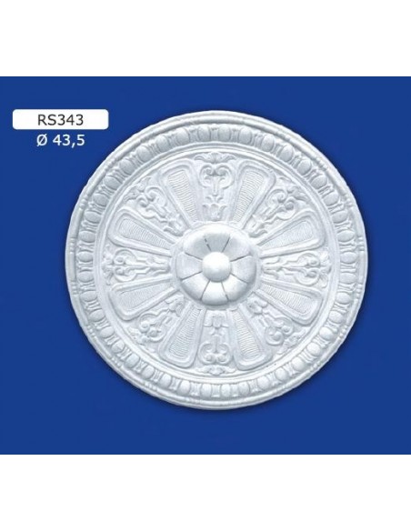 ROSETAS DE YESO INTERIORES DE CERÁMICA PARA PINTAR EL ART. 343