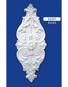ROSETTES FOR INTERIOR PLASTER CERAMIC PAINTABLE ART. 347