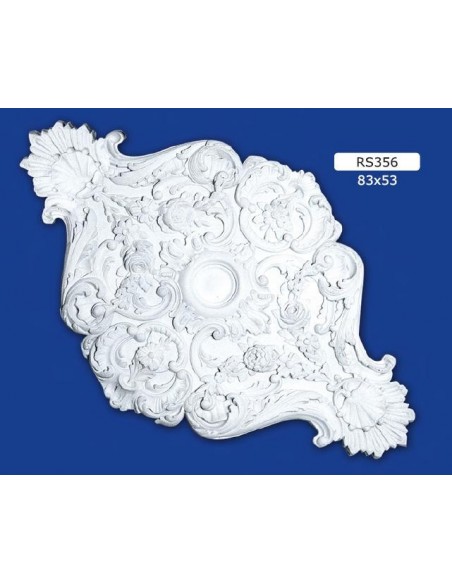 ROSETAS DE YESO INTERIORES DE CERÁMICA PARA PINTAR EL ART. 356