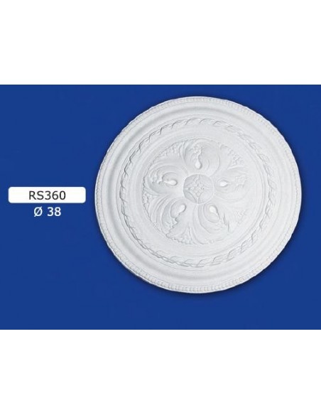 ROSETAS DE YESO INTERIORES DE CERÁMICA PARA PINTAR EL ART. 360