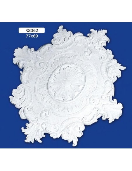 ROSETAS DE YESO INTERIORES DE CERÁMICA PARA PINTAR EL ART. 362