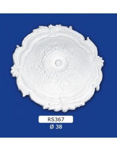 ROSONI PER INTERNI  IN GESSO CERAMICO VERNICIABILE ART. 367