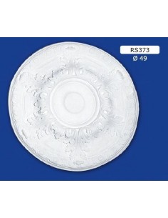 ROSONI PER INTERNI  IN GESSO CERAMICO VERNICIABILE ART. 373